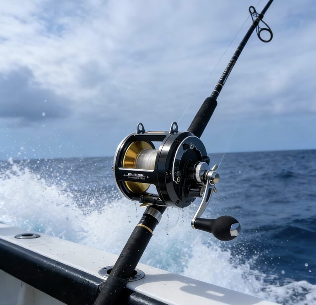 SAMOLLA Baitcasting Fishing Reel 44-66 LB Max Drag