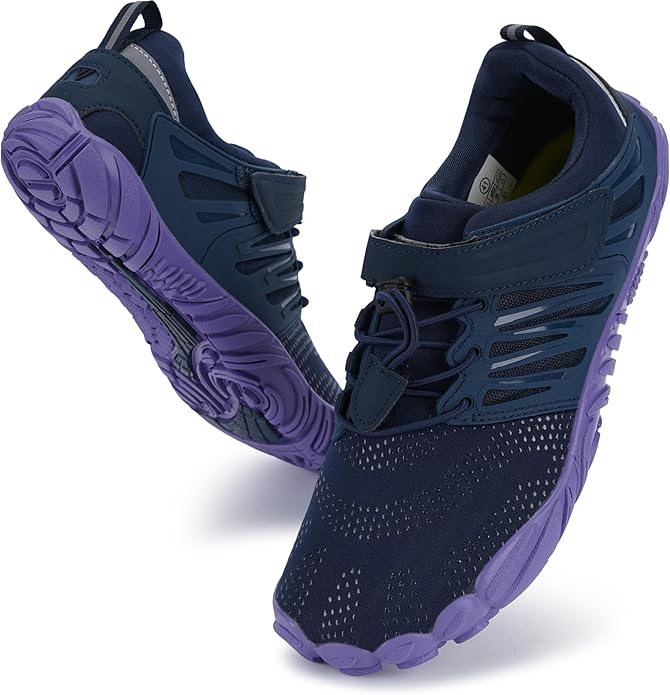 WHITIN Women's Minimalist Barefoot Trail Running Shoes | Wide Toe Box Size: 9-9.5